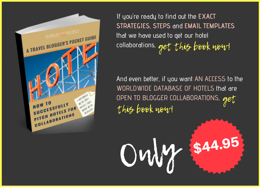 How to successfully pitch hotels for a collaboration as a travel blogger