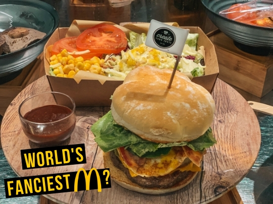 McDonald's NEXT Hong Kong: Tried the most unexpected McDonald's